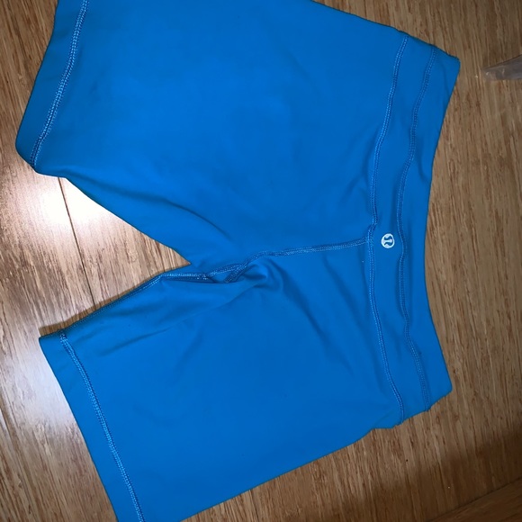 !SOLD! lululemon blue shorts - Picture 2 of 3